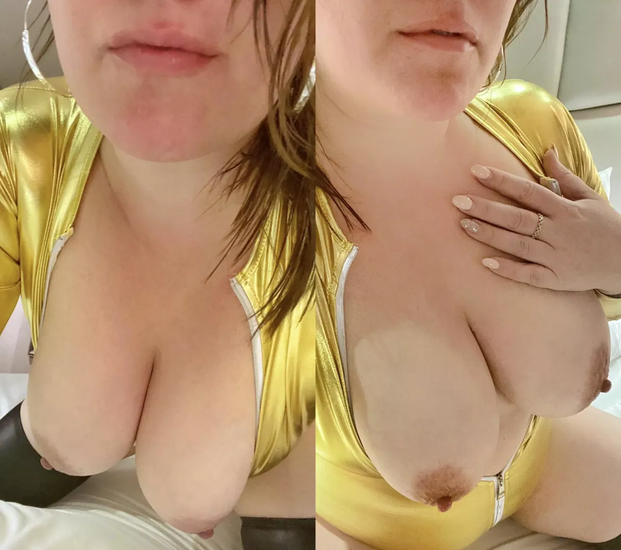 I haven’t had cock in my mouth or cum on my face and tits for four days [F] 45