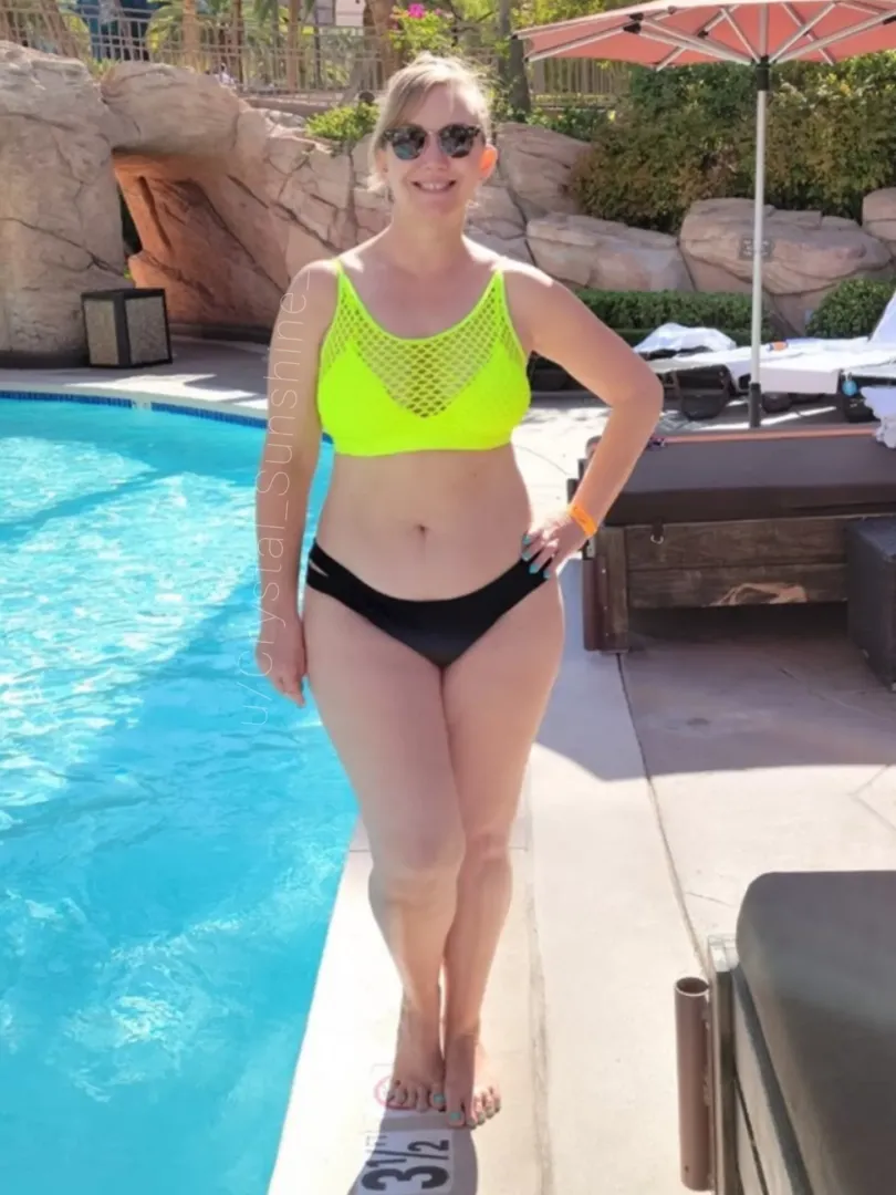 I hope 49 isn't too old for a bikini