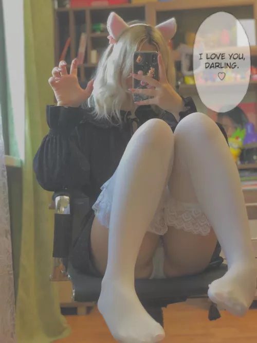 I hope I can sit on your lap