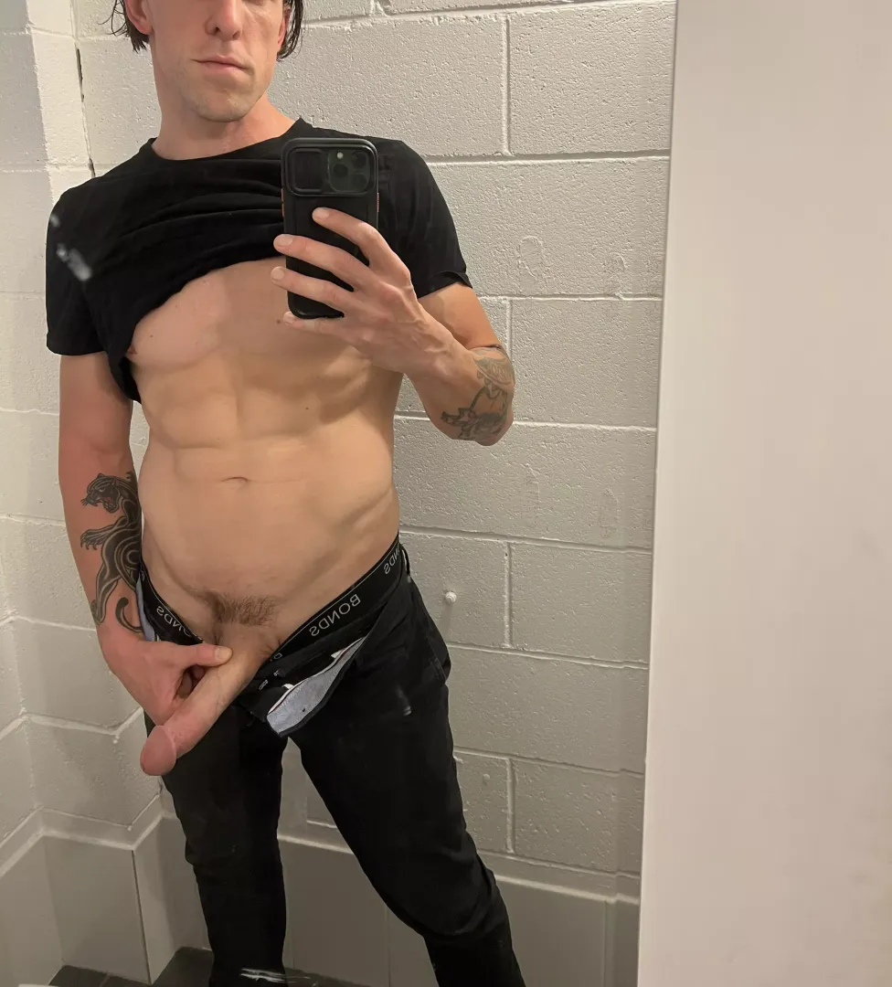 I hope it’s hard to see this bulge when I’m wearing all black.