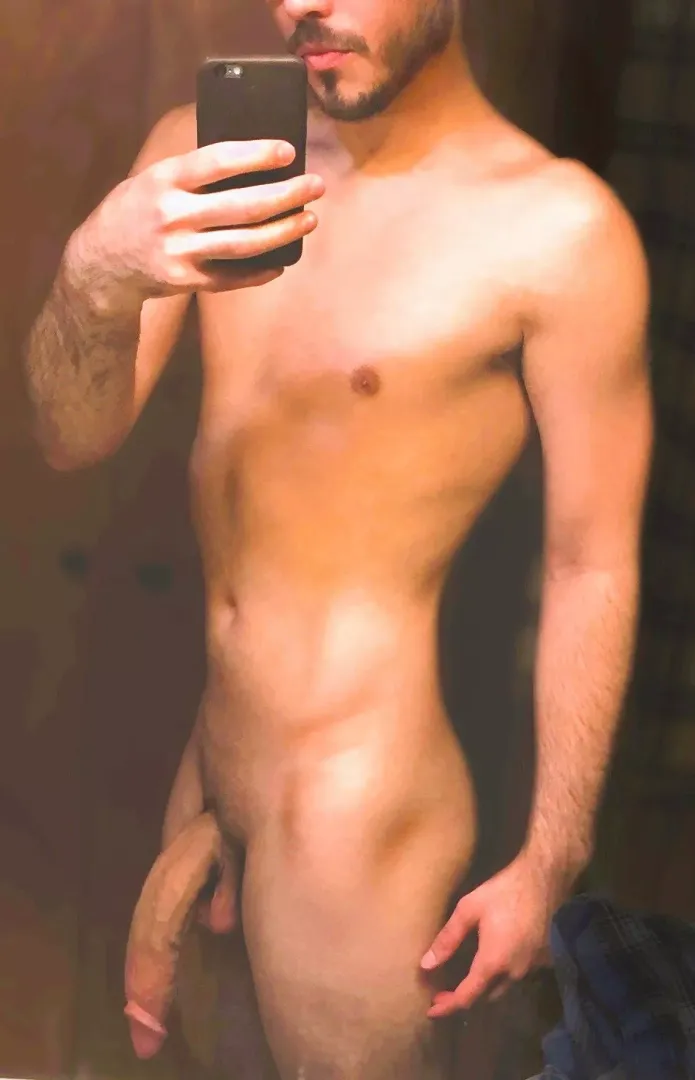 I hope my big dick doesn't scare you.