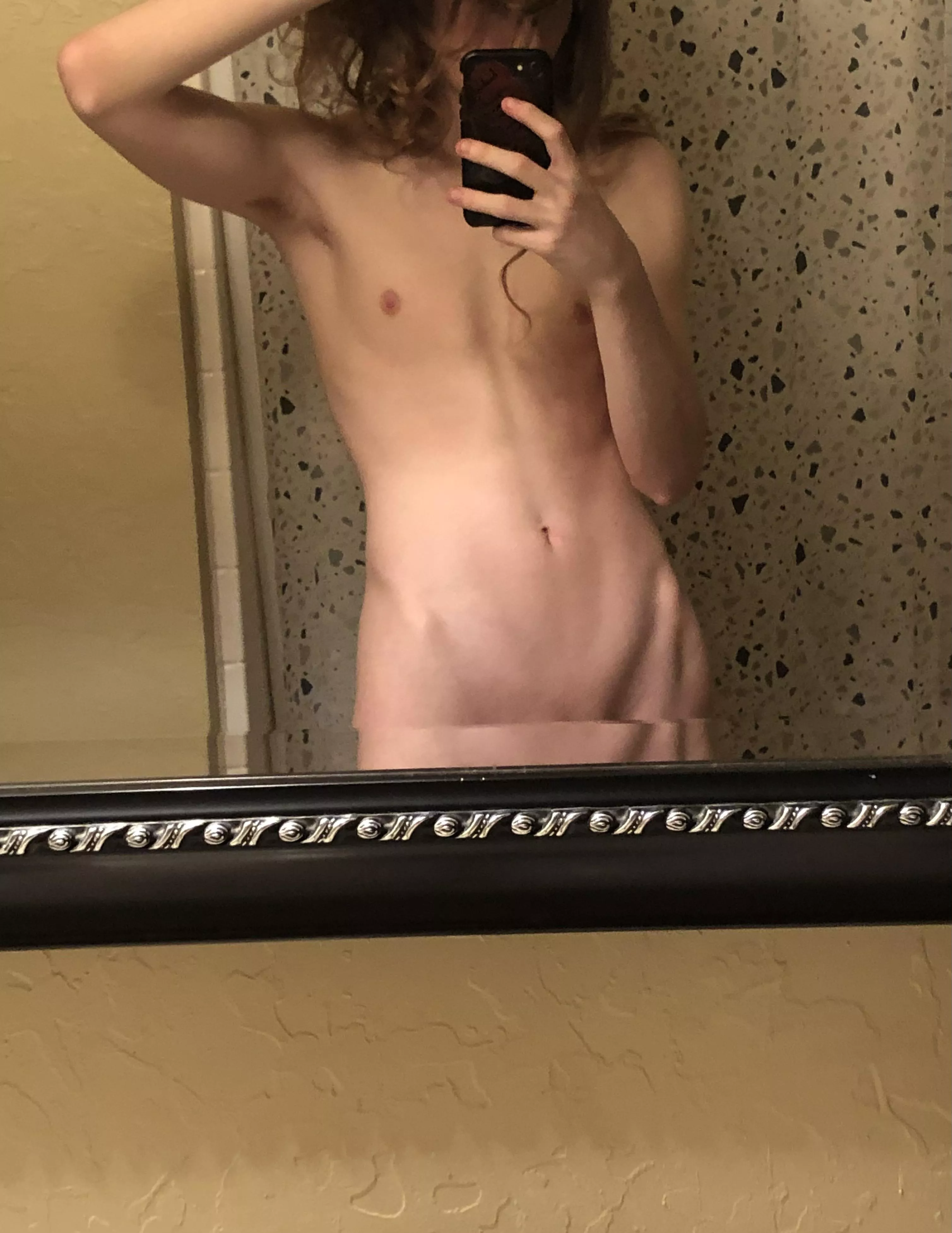 I hope my teen body turns you on!♥️
