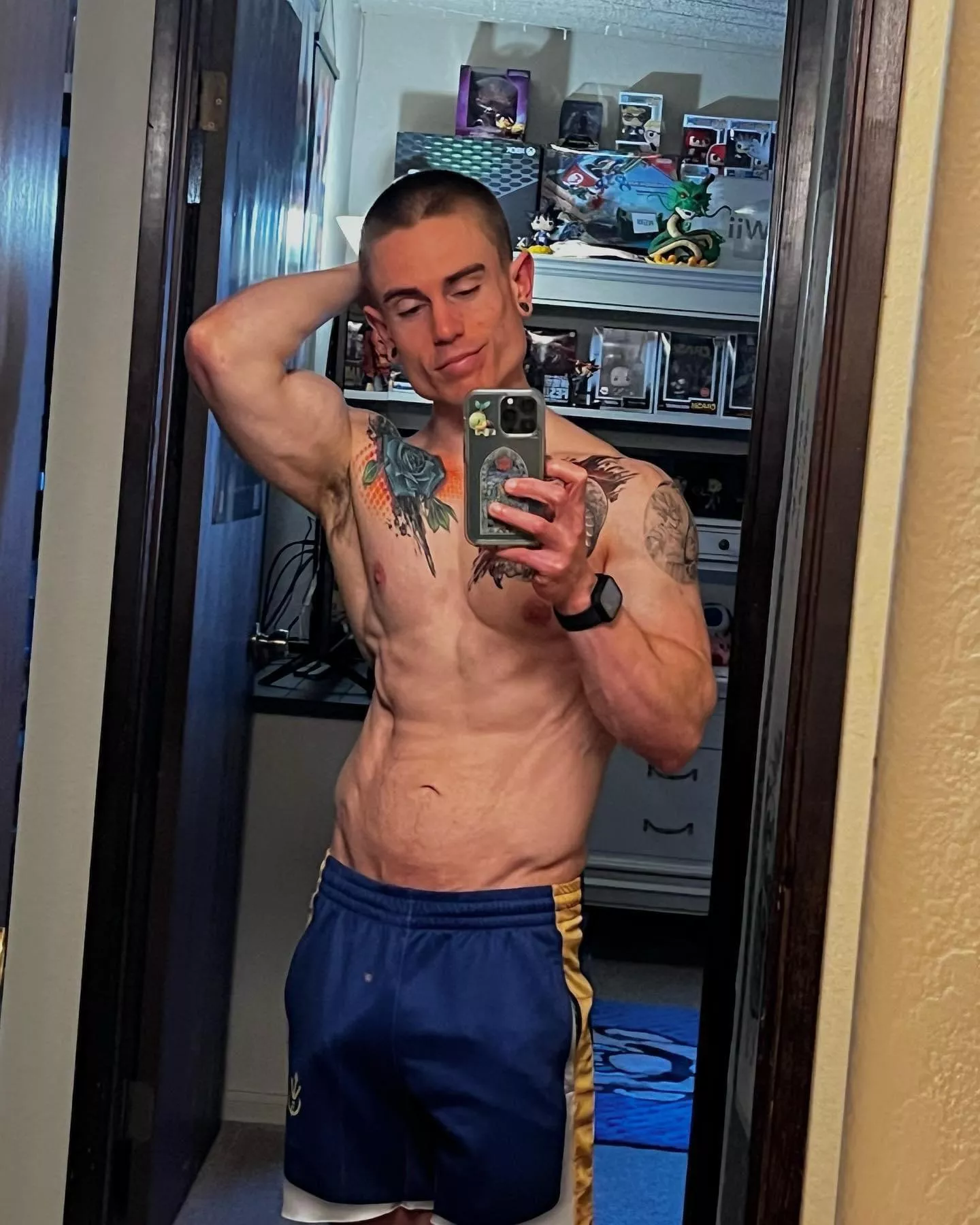 I hope no one at the gym noticed…