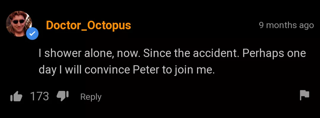 I hope peter joins him