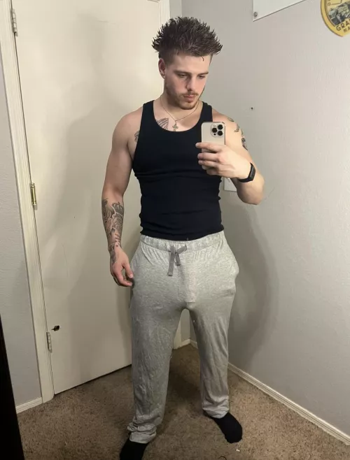 I hope you don’t mind me gaming in sweats