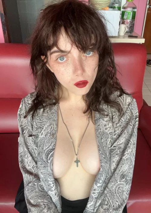 I hope you only had the righteous wash at the sight of me