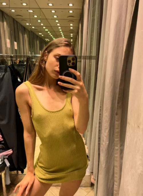 I just like to keep them small, no bra! [oc]