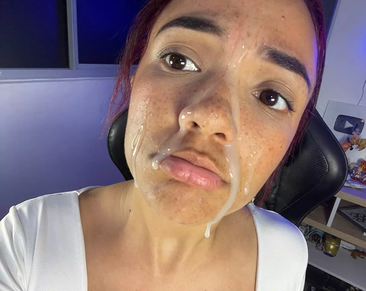 I just love to take all of it on my face