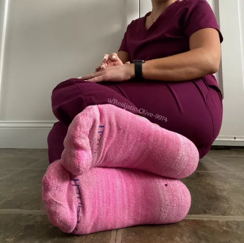 I know you’re always thinking about my socks😉