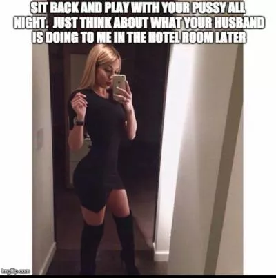 I like getting these kind of messages from the other woman 😏