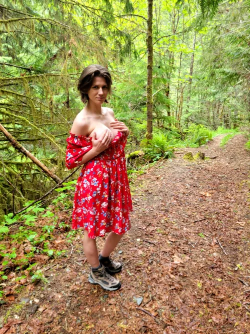 I like hiking