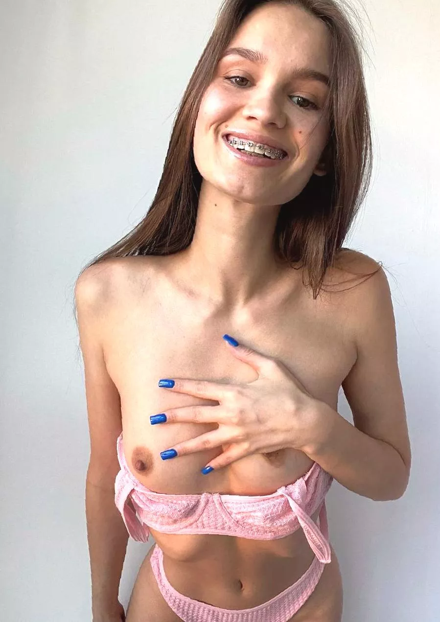 I like playing with my big breasts