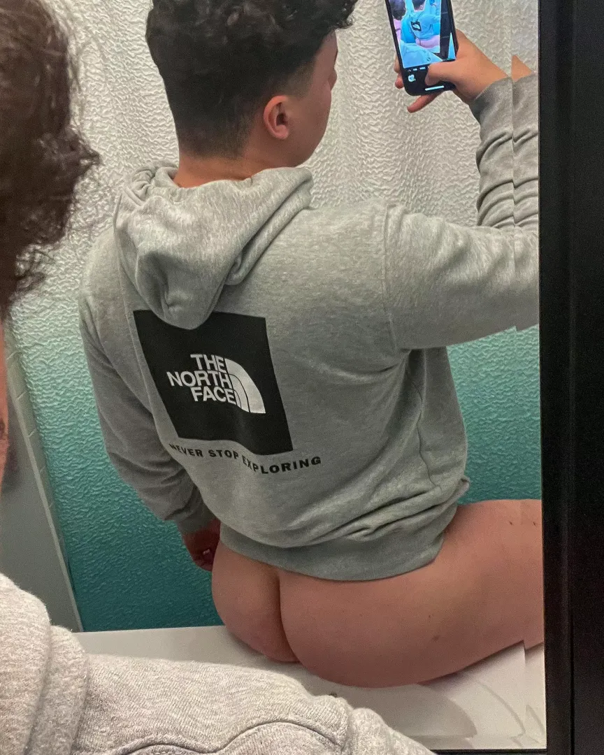 I Like to get playful in the bathroom