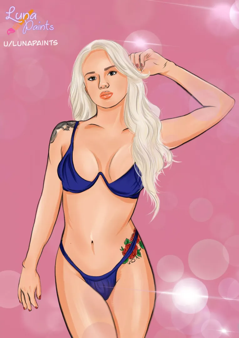 I like to paint girls.