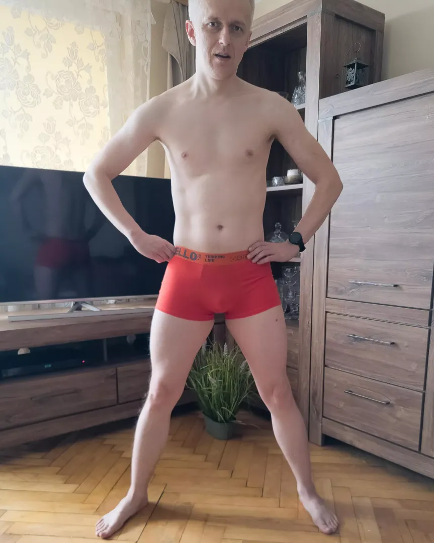 I like underwear in expressive colors