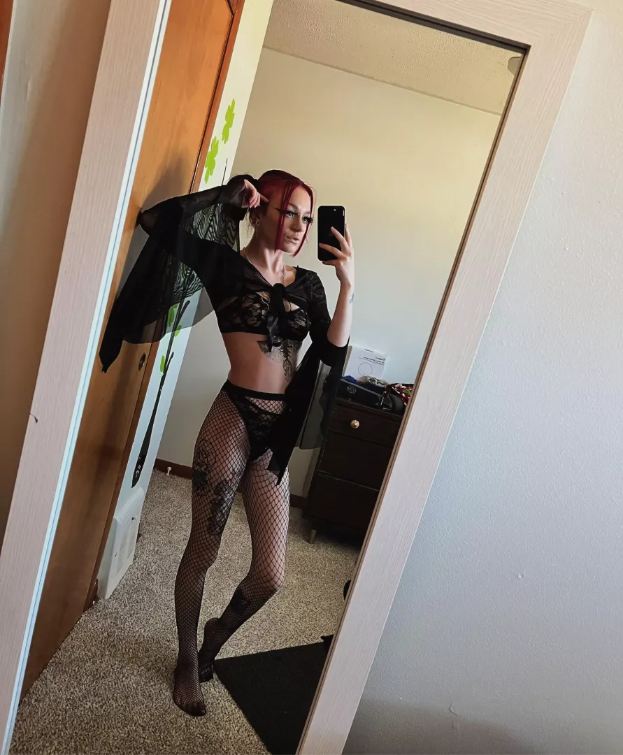 I look like a vampire except I suck something else 😉