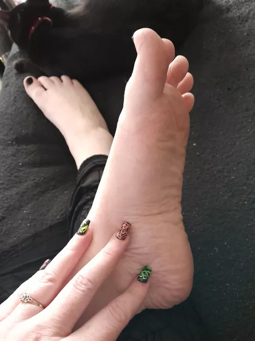 I love being barefoot!