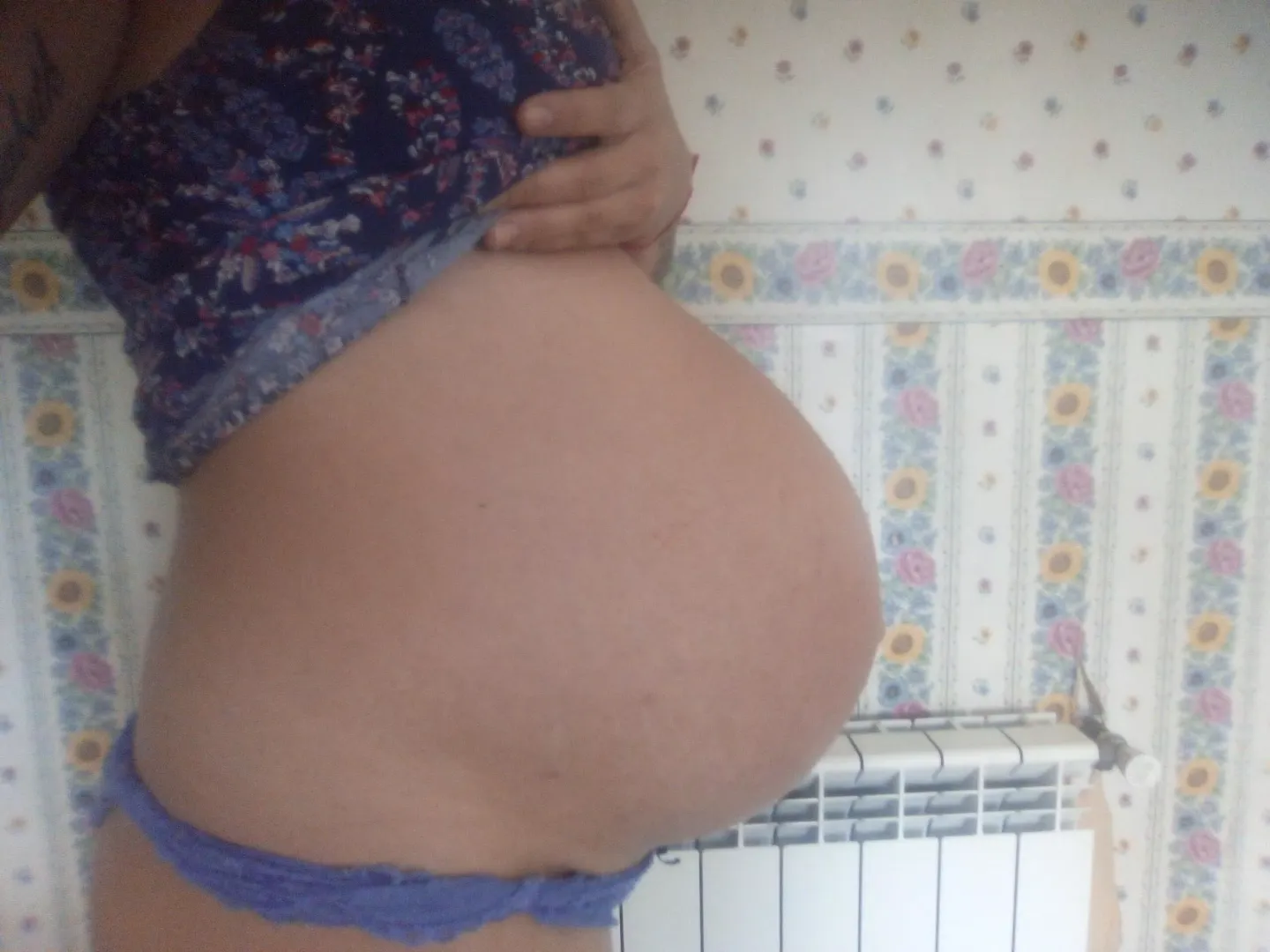 I love being pregnant. I enjoy it a lot