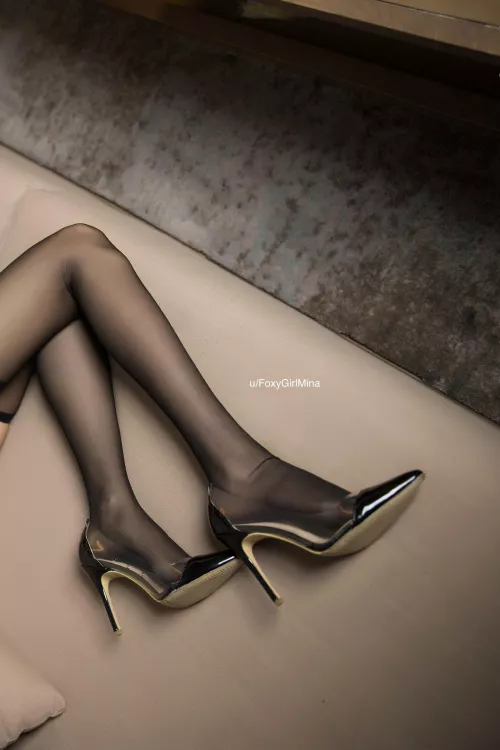 I love distracting my coworkers with my heels.