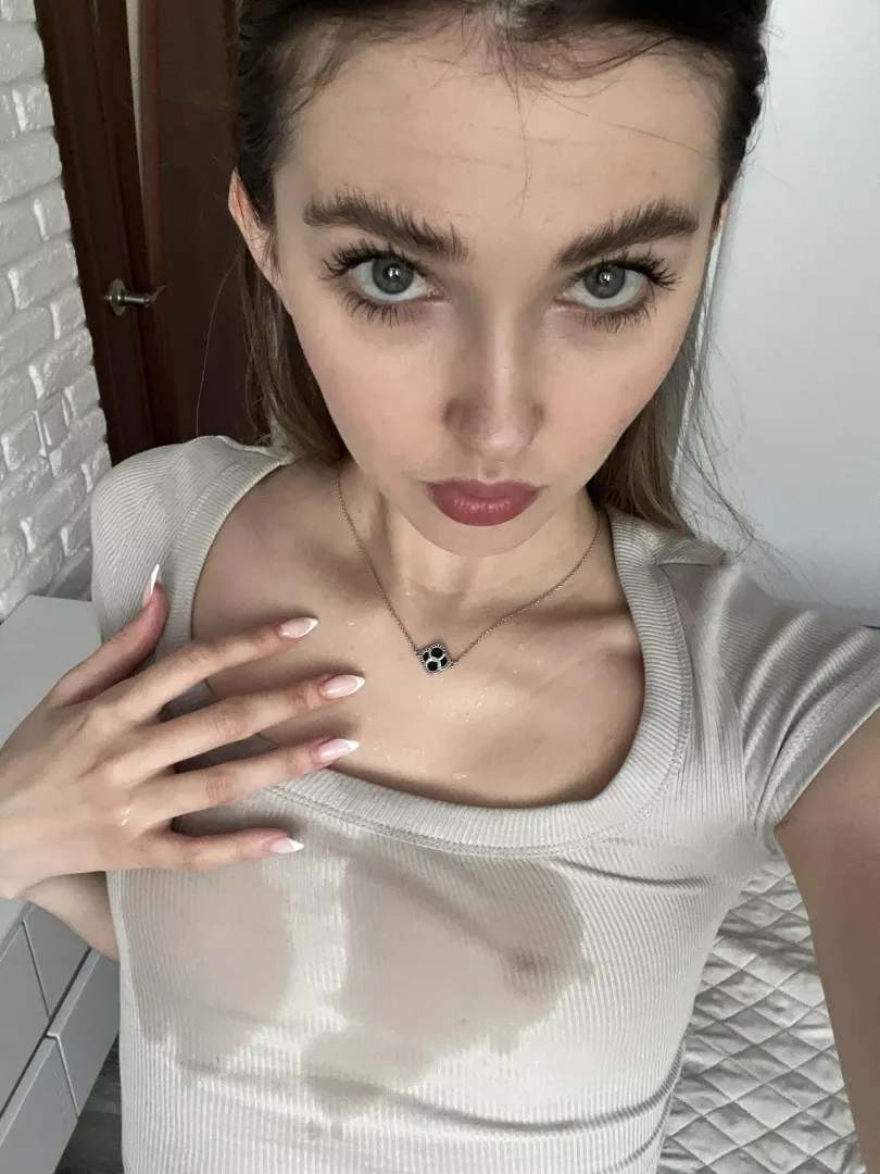 I love dripping sweat
