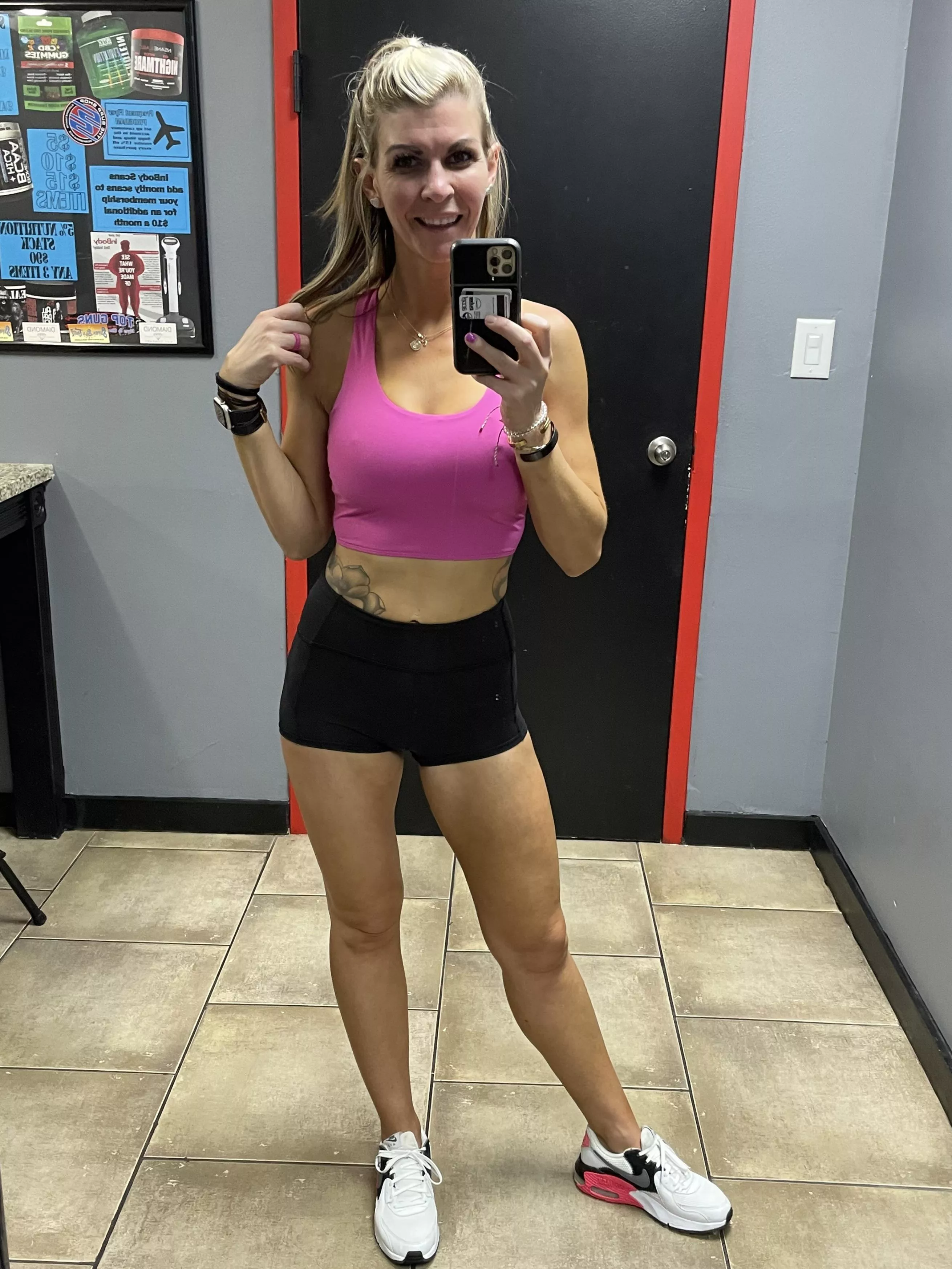 I love getting to wear Booty shorts!