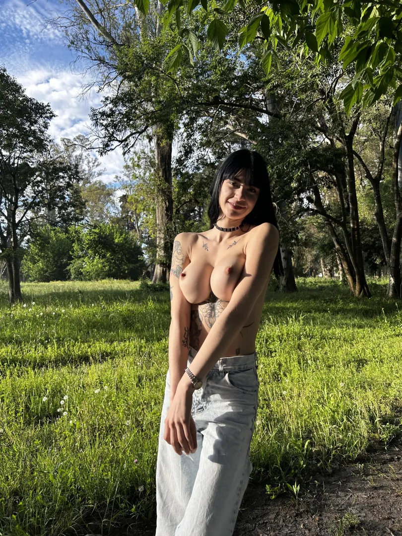 I love how the sunlight focuses on my boobies, thoughts?
