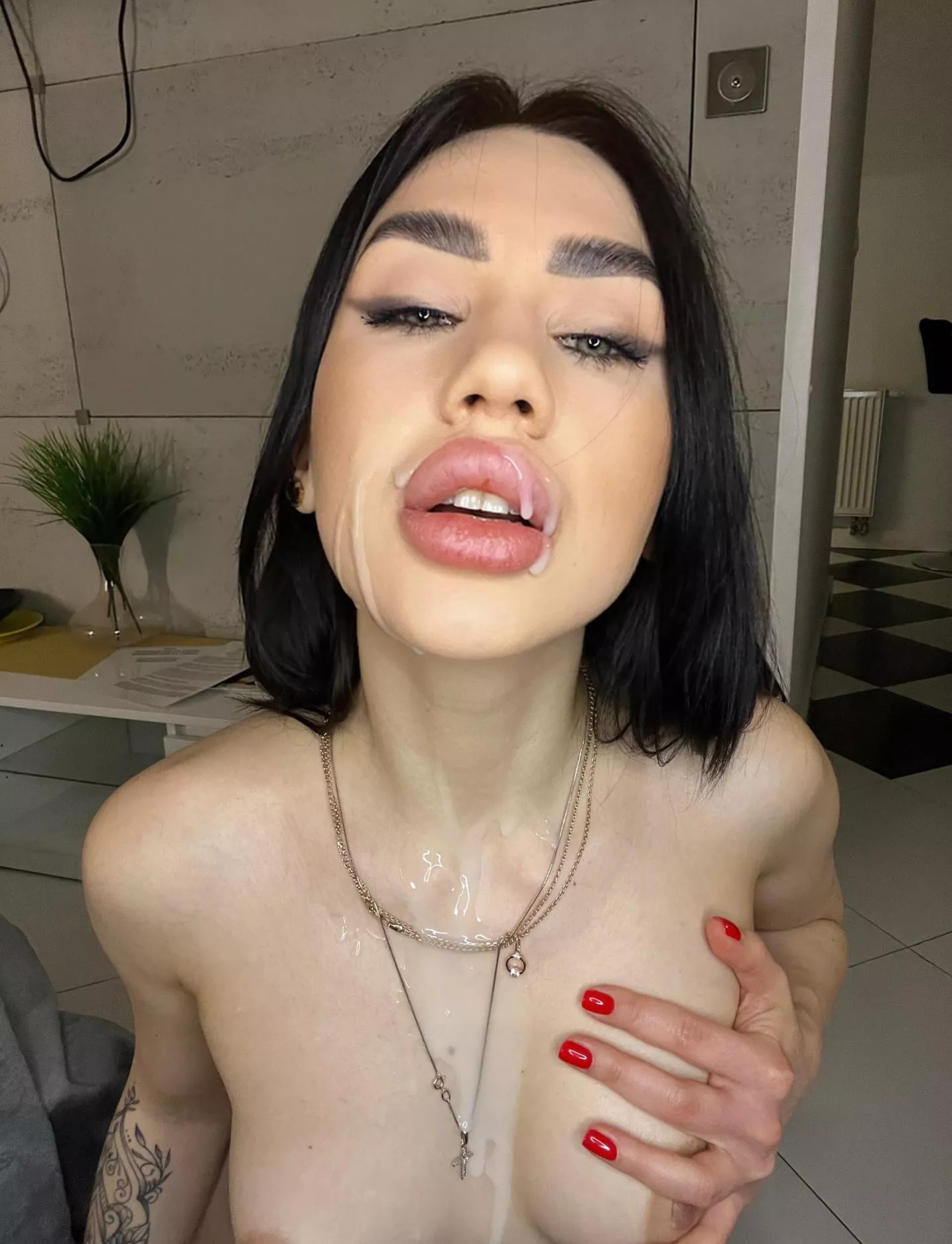 I love it when you finish caressing yourself