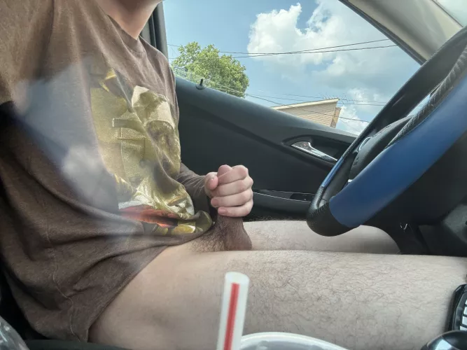 I love jerking off in my car