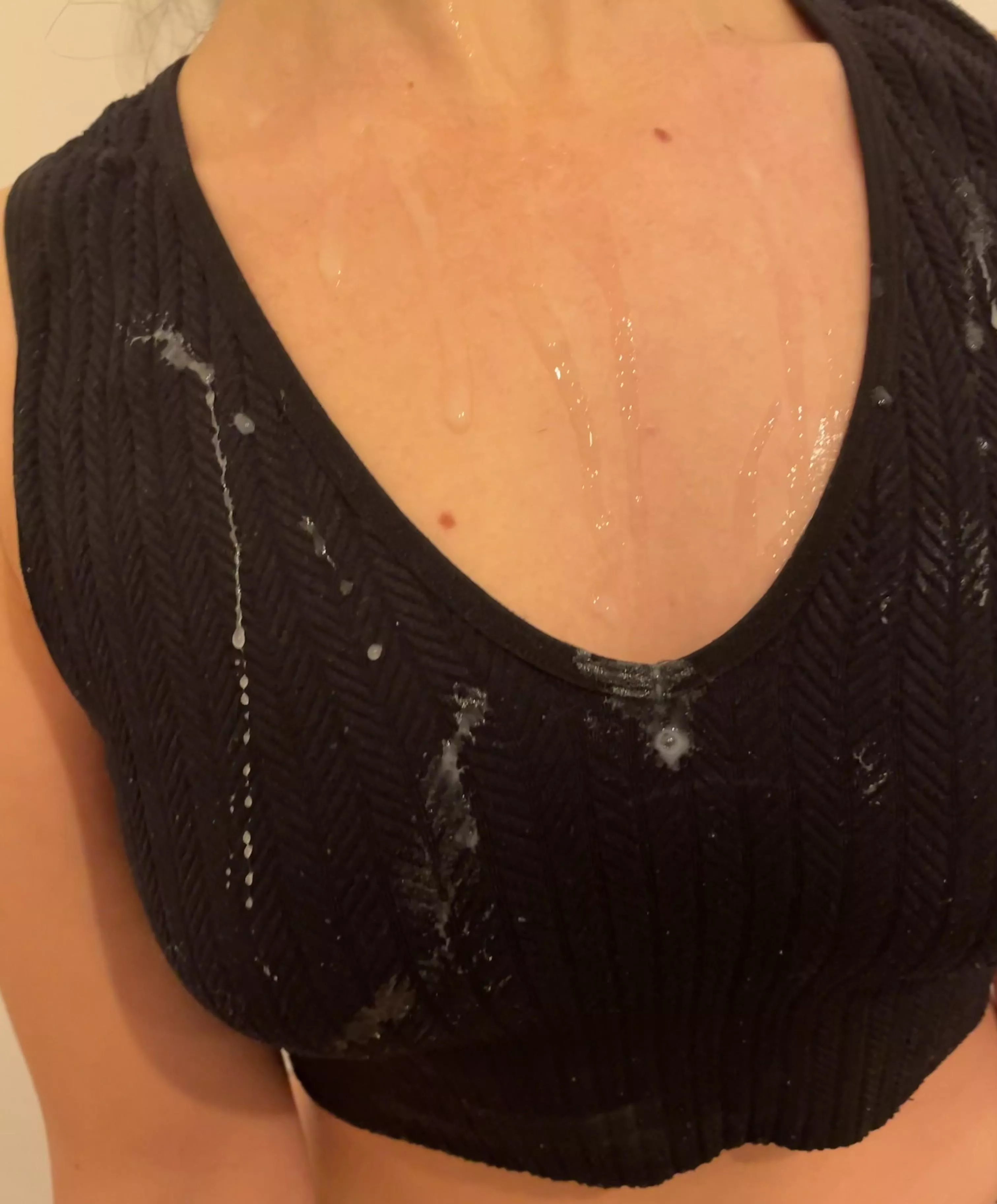 I love making a mess on my clothes