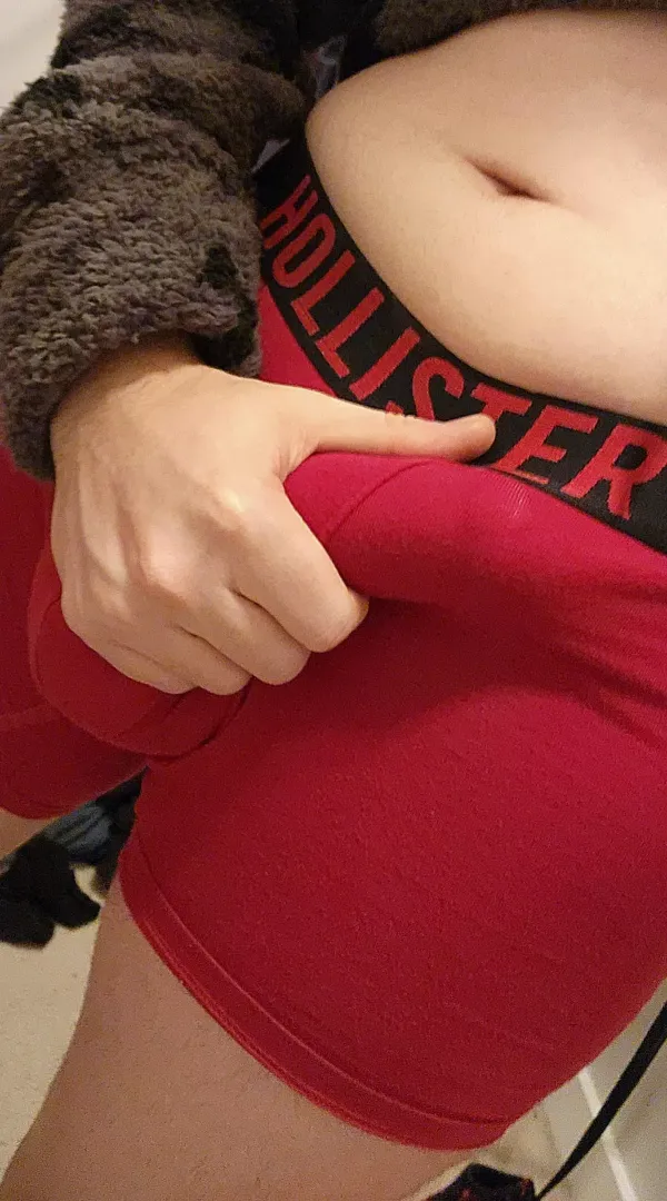 I love playing with it through my underwear