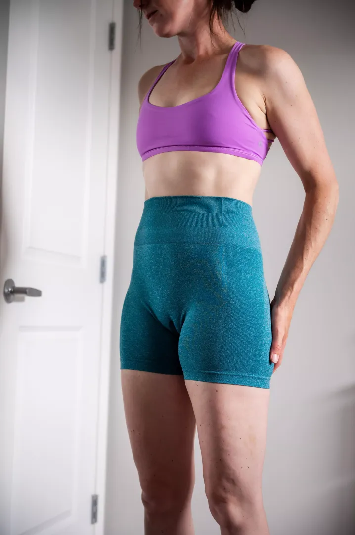 I love showing the outline of my pussy
