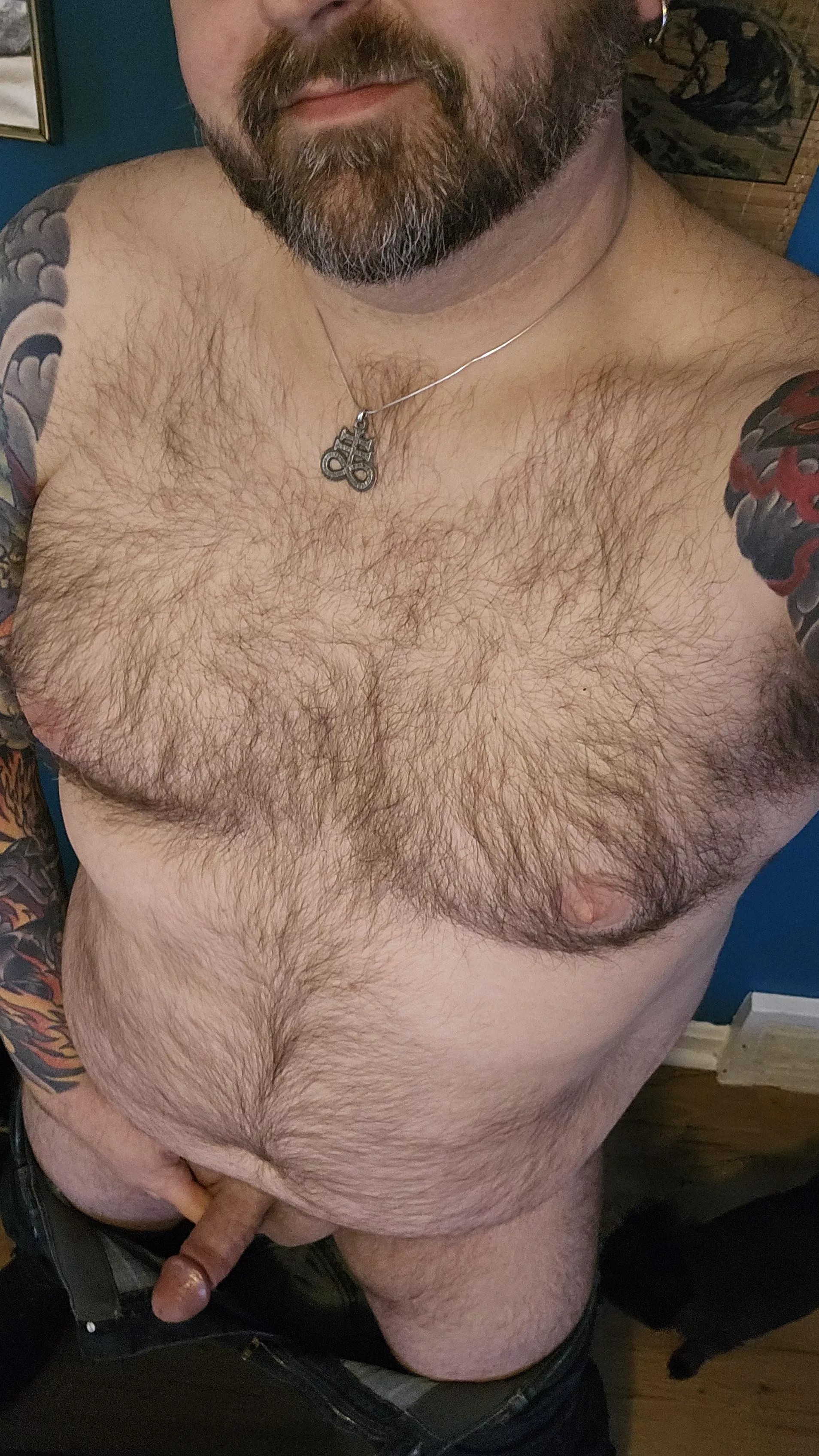I love the change in weather! Makes getting naked essential!