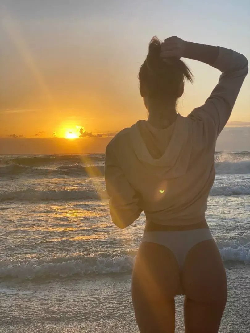 I love the sunset, and watching it like this is even better