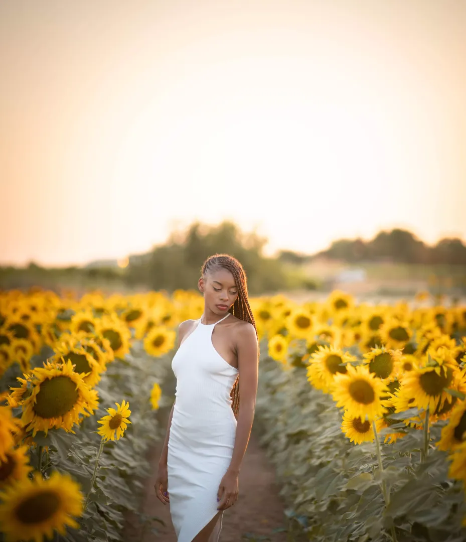 I love these beautiful sunflowers