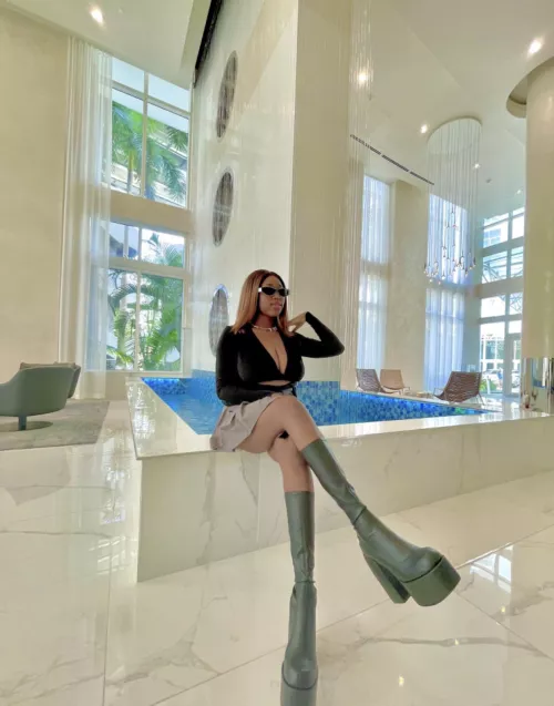 I love those boots