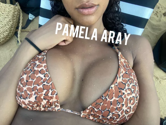 I love to show my body on the beach