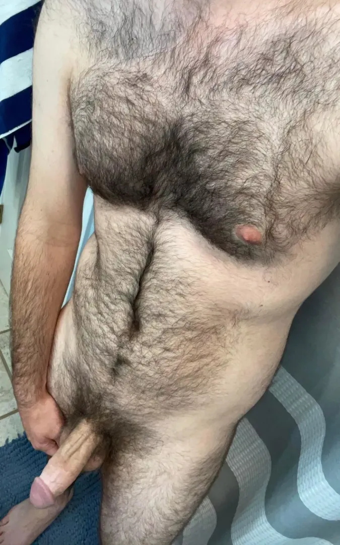 I love to show off my furry chest