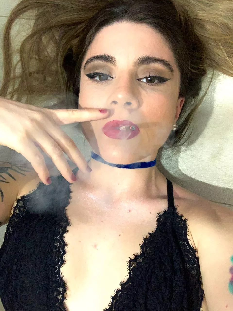 I love to smoke tabacco before and after sex.