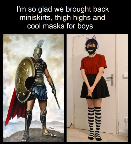 I love when old fashion trends rise again