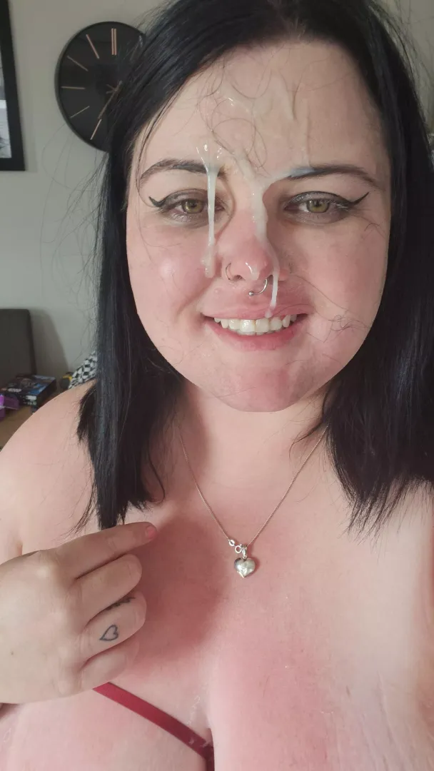 I love when other men cum all over my face