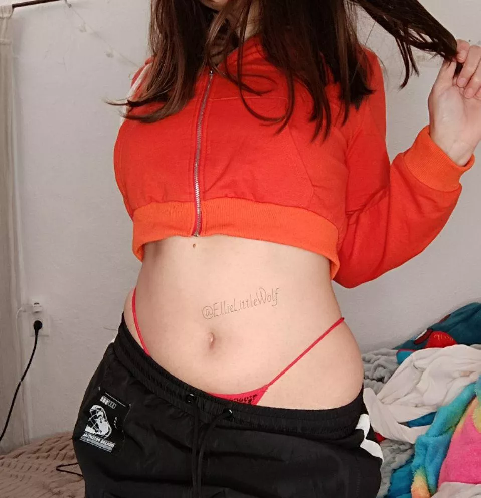 I love when you finish in my belly