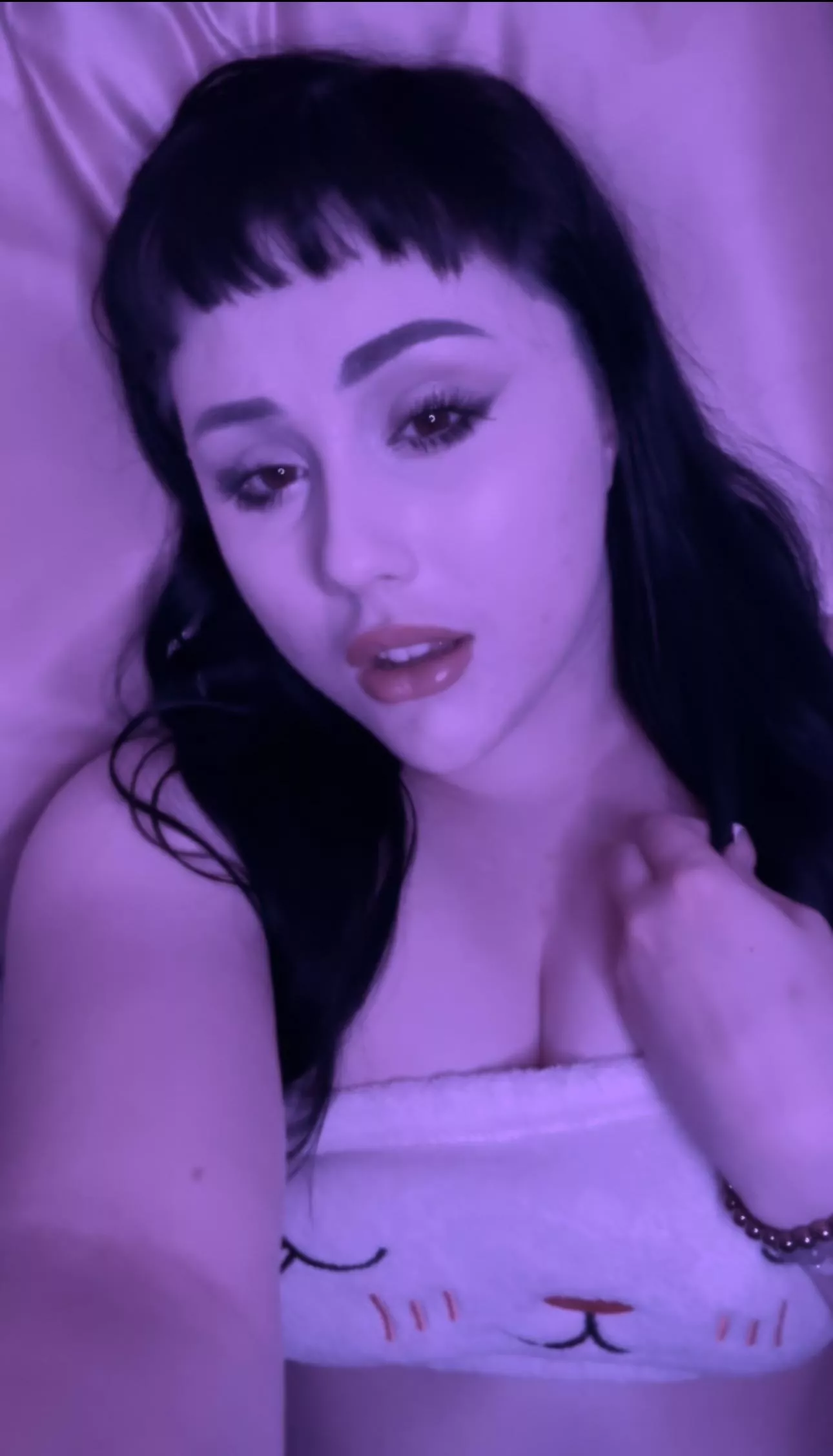 I may look innocent but I’m actually a goth demon <3