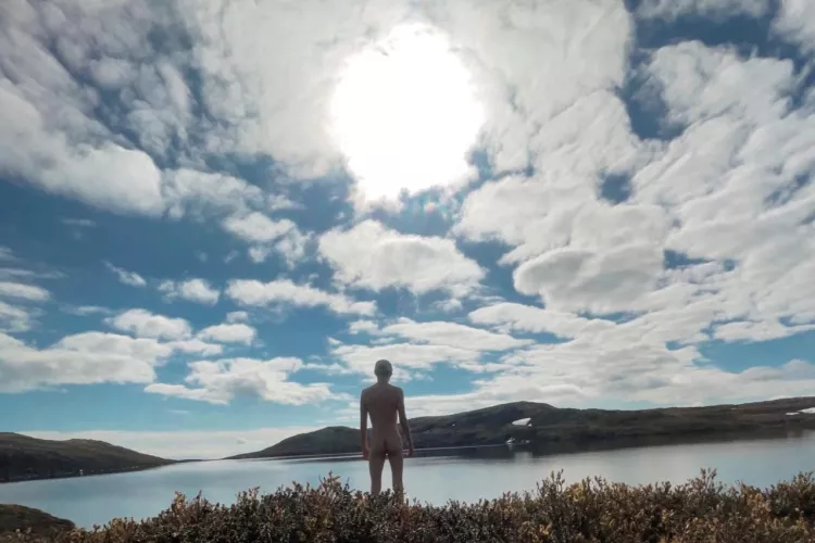 I mean, you just have to enjoy the beautiful nature nude!