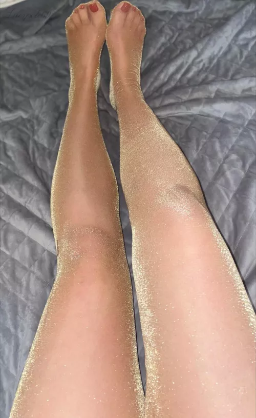 I might let you caress them if you’re a good boy.