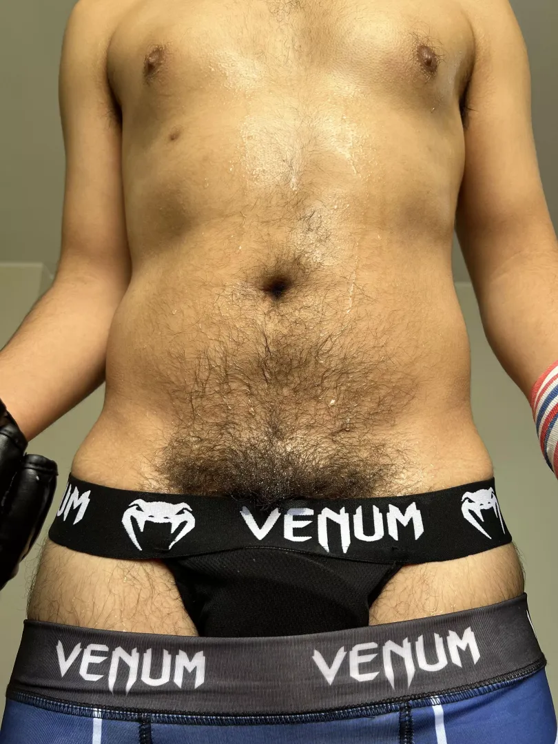 I never trim or shave, 'cause I love lookin' like a real hairy dude