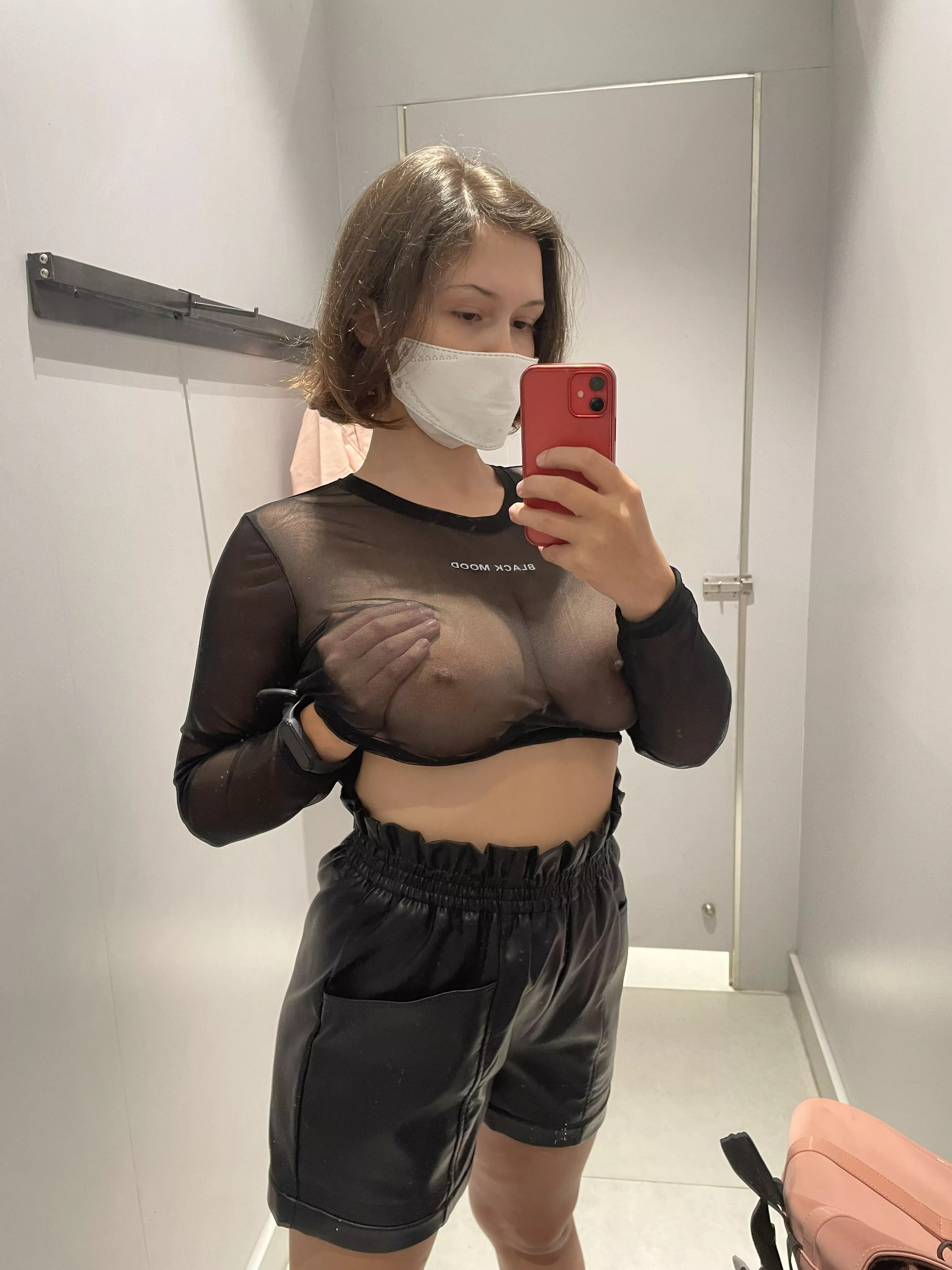 I never wear bra and not going to this time