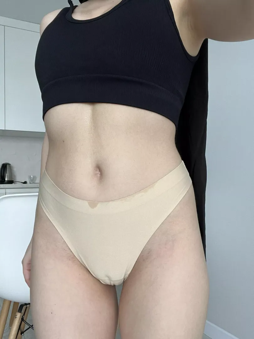 I remember being embarrassed of having a camel toe, now I love having a big fat pussy