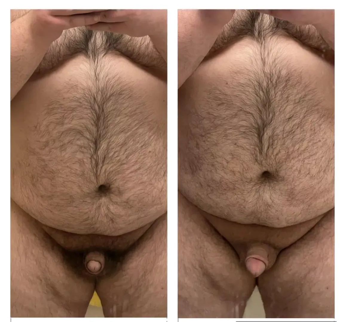 I shaved a little but am I still a big hairy man? DMs are open