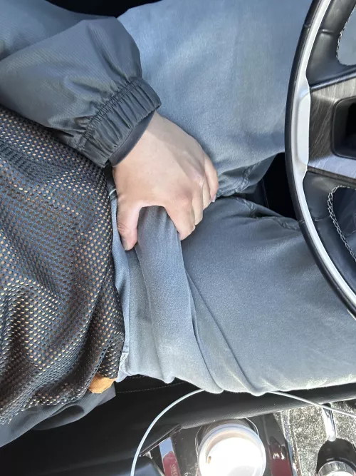 I shouldn’t be this hard in public …….I wonder who is gonna stare first