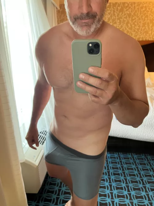 I spend lots of time in hotels [51]